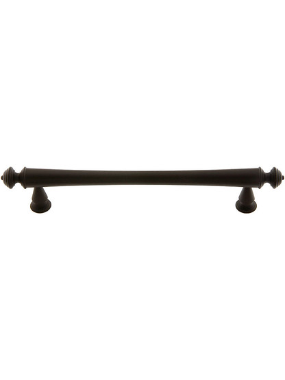 Large Classical Revival Drawer Pull - 5 inch Center to Center in Oil Rubbed Bronze.